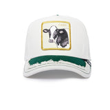 Goorin Bros | The Cash Cow | Ripped White Green